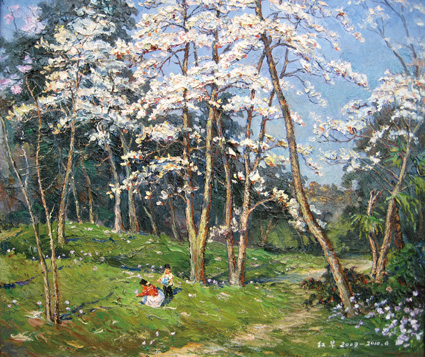 春暖花开 60cm×70cm